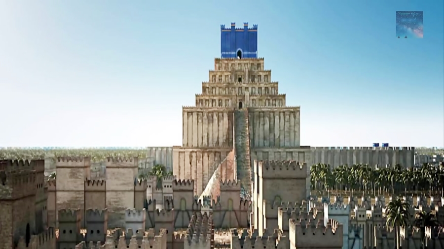 Tower Of Babel Etemenanki Tower Of Babylon