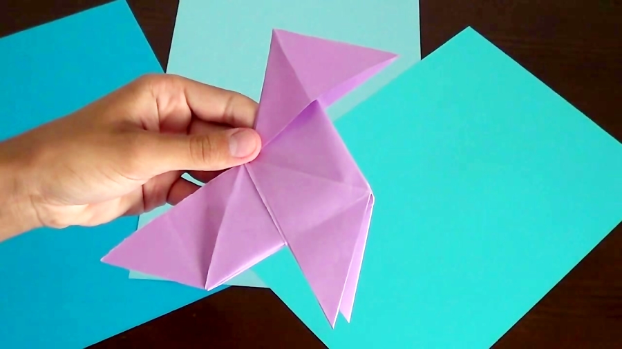 Cómo hacer una Pajarita de Papel Papiroflexia