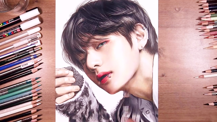 Drawing Bts V Taehyung Drawholic