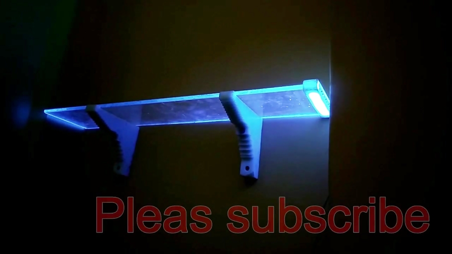 How To Build A Led Light Shelf