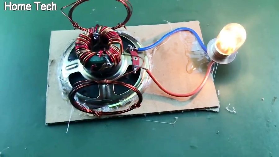 Wow Science Electric Free Energy Using Speaker Magnet 100