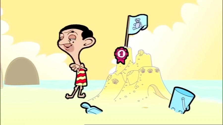 Beach Bean Funny Episodes Mr Bean Cartoon World