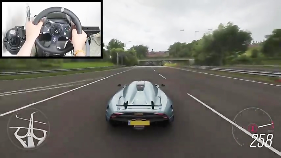 Forza Horizon 4 Koenigsegg Regera Logitech G920 S Shifter Gameplay