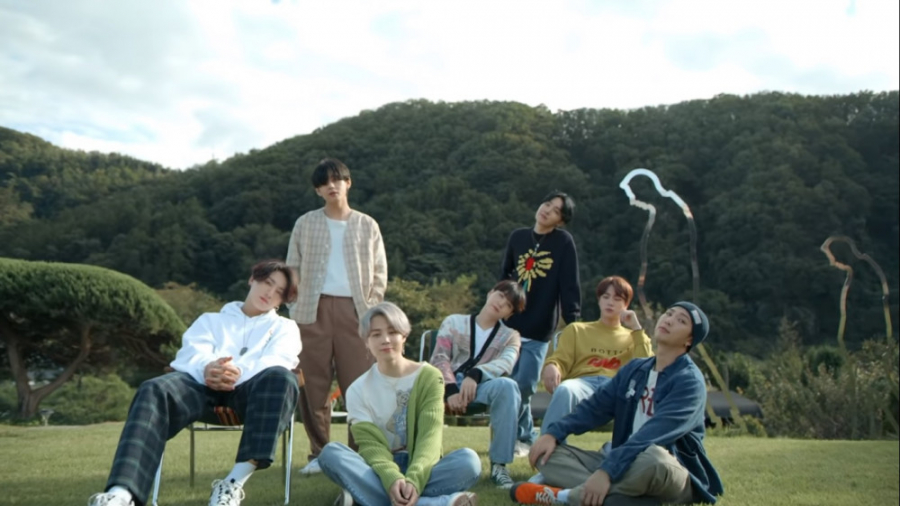 BTS 방탄소년단 Life Goes On Official MV in the forest