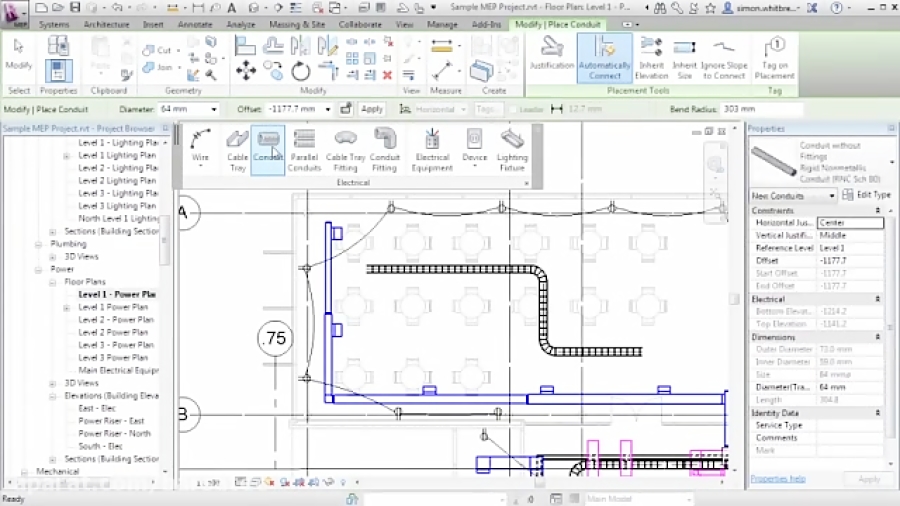 Revit Mep Tutorial Systems Tab Electrical