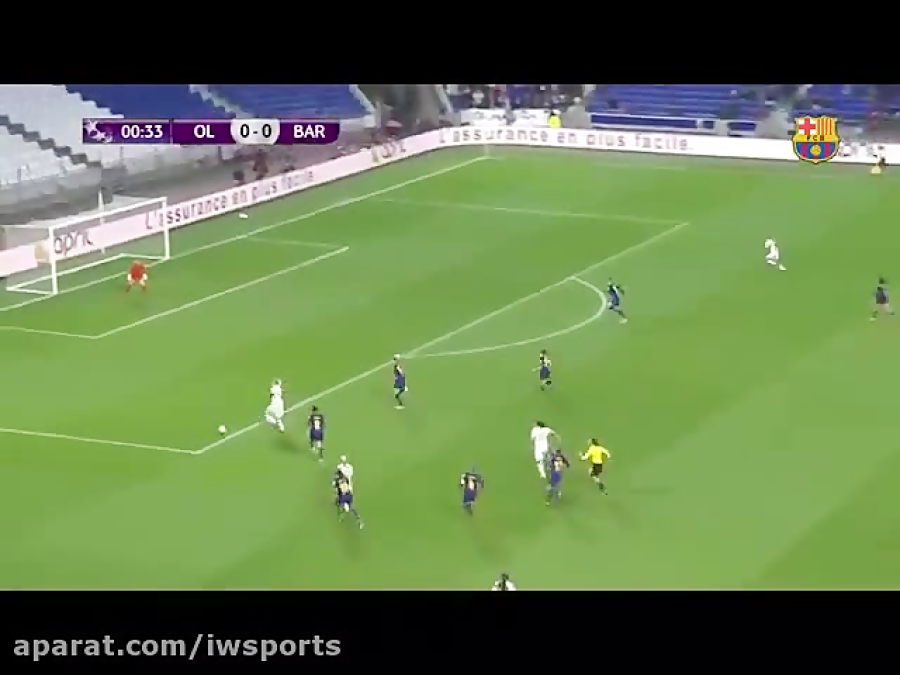 فوتبال زنان لیون و بارسلونا در لیگ قهرمانان زنان اروپا