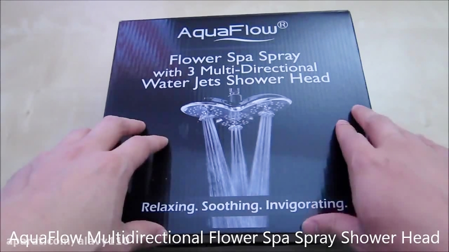 Aquaflow Flower Spa Jet Shower Head REVIEW