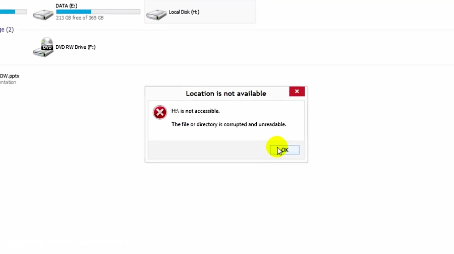 Easy way to fix USB Drive not accessible without lost data