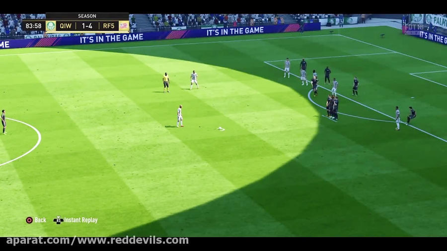 FIFA 18-گل کاشته با ریکاردو کوارشما-FUT