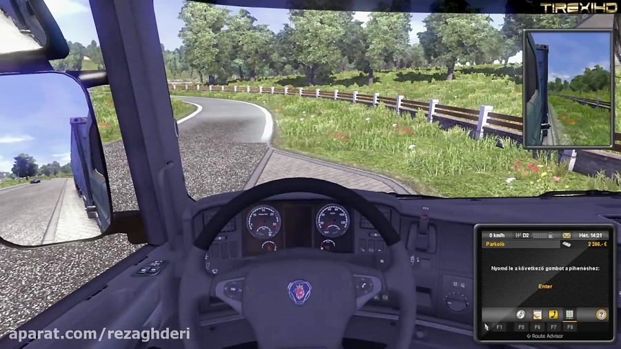 Euro Truck Simulator 2 Gameplay ( HD )