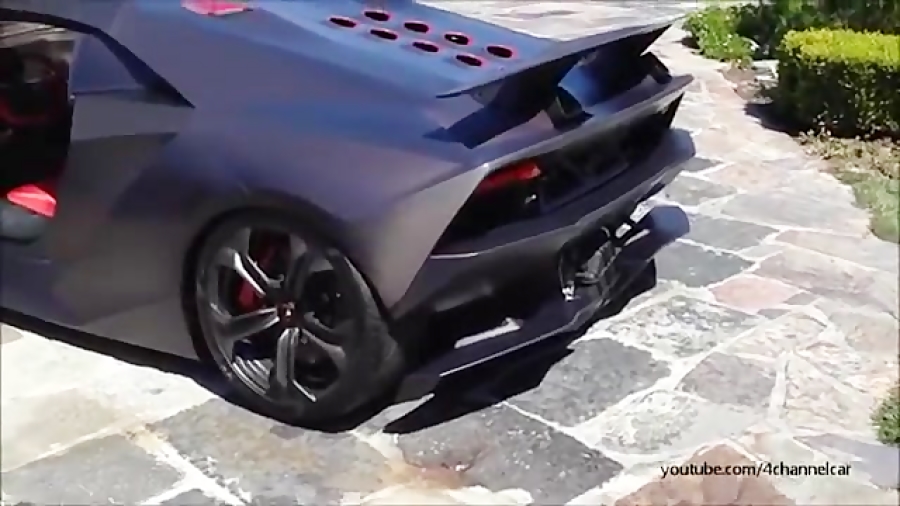 صدای اگزوز لامبورگینی-Lamborghini Sesto Elemento Sound