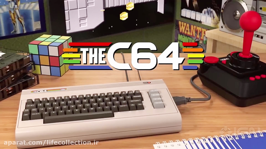 تریلر معرفی کنسول C64 Mini - مجموعه زندگی