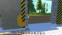 ساخت یه در خفن در بازی scrap mechanic