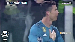 تشویق رونالدو توسط هواداران یو...