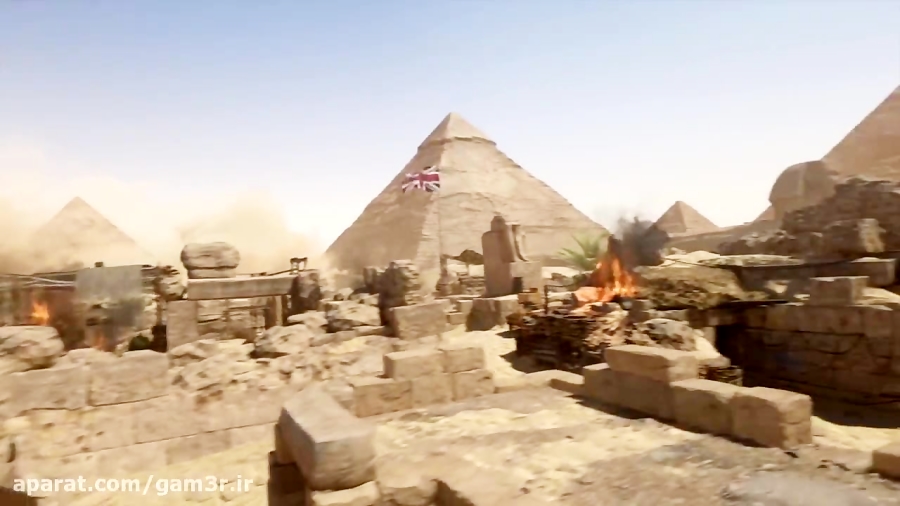 نقشه Egypt بازی Call of Duty: WWII - گیمر