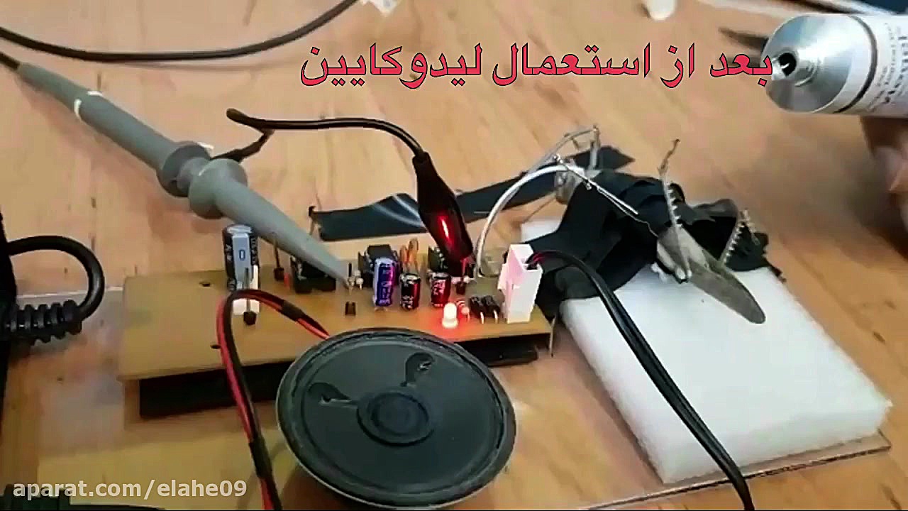 تاثیر لیدوکایین بر سیستم عصبی ملخ جراحی بینی