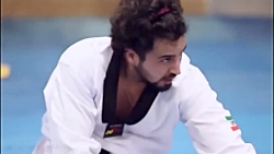 تمرین تکواندوی بهرام رادان و م...