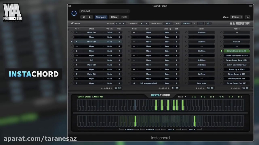 InstaChord - MIDI Processing Plugin (VST / AU)