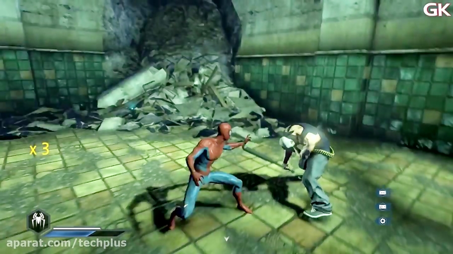 گیم پلی بازی The Amazing Spiderman 2