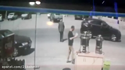 تصادف شاسی بلند با عابر (چالوس...