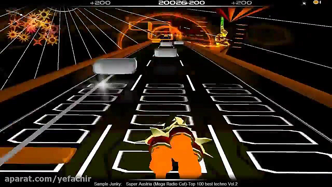 Audiosurf Ninja Mono - Sample Junky: Super Austria (Mega Radio Cut) لیزر صورت