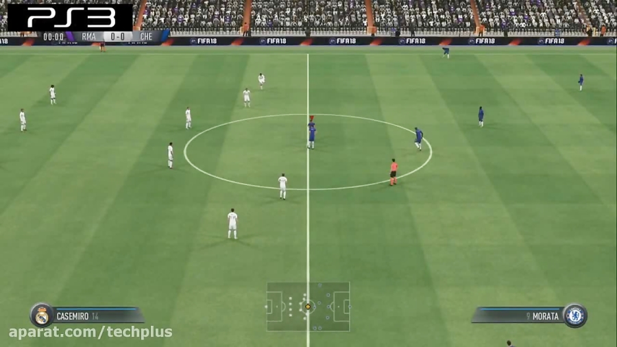 مقایسه گرافیک FIFA 18 بر روی PS3 و Nintendo Switch
