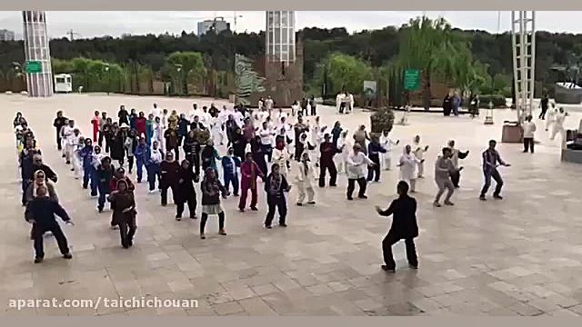 فیلم بخشى از تمرین امروز  فرم ٢٤ براى اجرا در روز جهانى زمان59ثانیه