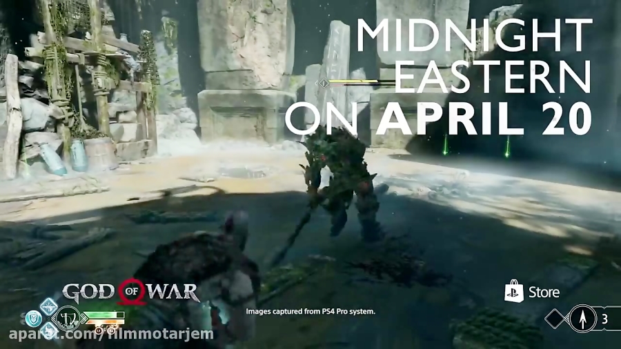 کمتر از یک هفته به انتشار بازی God of War