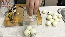 ترشی پیاز (یه ترشی 5 دقیقه ای)