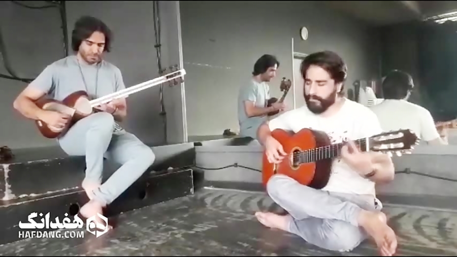 علی قمصری و هم نوازی تار و گیتار