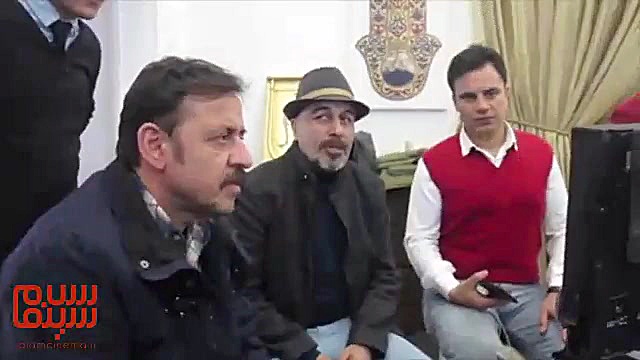 رضا عطاران در پشت صحنه فیلم «لازانیا» زمان56ثانیه