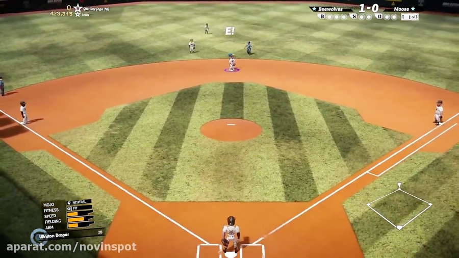 تریلر رونمائی از گیم پلی بازی " Super Mega Baseball 2 "