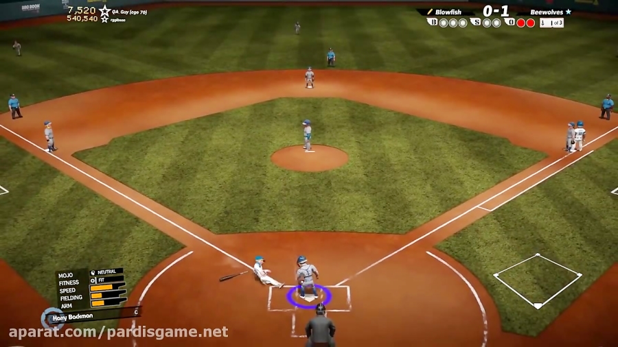 تریلر گیم پلی بازی Super Mega Baseball 2