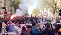 تظاهرات دهها هزار کارگر راه آه...