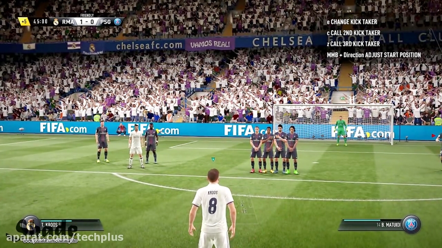 آموزش ضربات آزاد در بازی FIFA 17