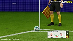 آموزش گل زدن از روی نقطه کرنر در بازی FIFA 18
