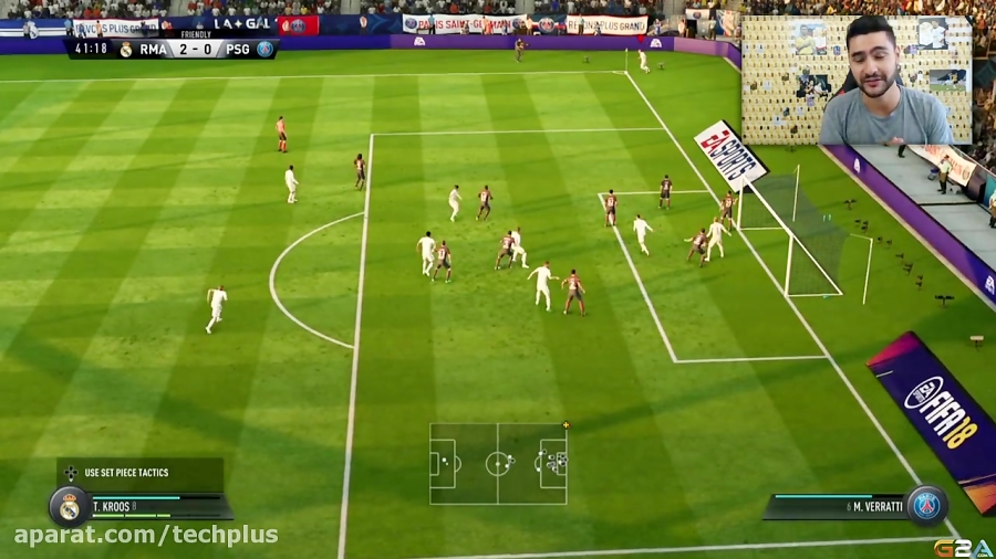آموزش ضربات کرنر در بازی FIFA 18