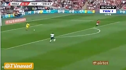 گل اول تاتنهام به منچستریونایت...