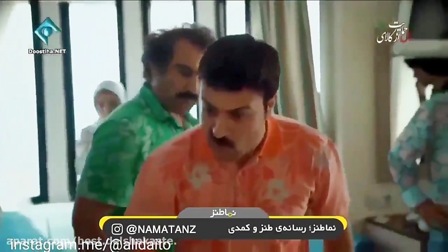 سکانس خنده داره خالکوبی بهتاش در پایتخت 5