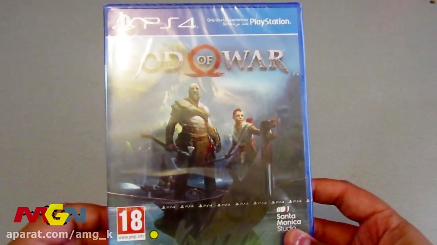 جعبه گشایی : بازی God of War