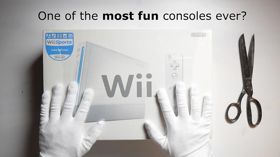 آنباکسینگ کنسول Nintendo Wii