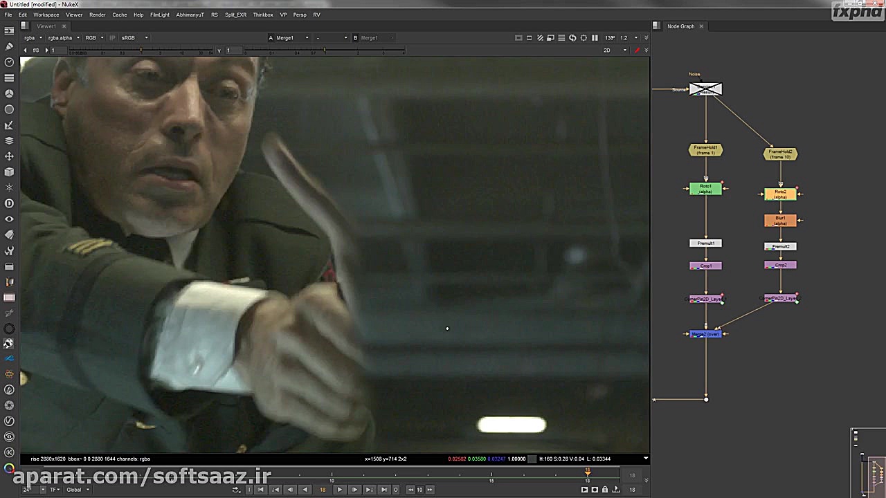 FXPHD - NUK243 Nuke and the VFX of RISE زمان50ثانیه