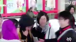 عکس العمل مریلا زارعی در مقابل...