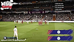 آموزش گل زدن از روی ضربه آزاد در FIFA 18