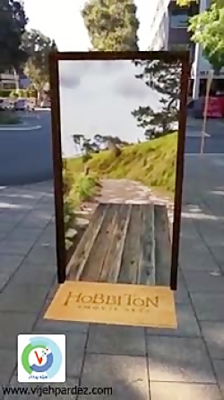 تصاویری در قالب فضای واقعیت اف...