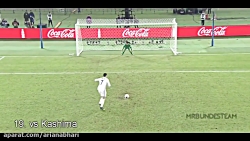 20 پنالتی فوق العاده کریستیانو...