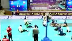 قهرمانی تیم ملی والیبال نشسته...