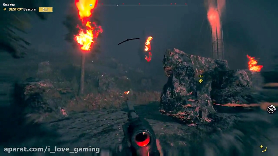 Far Cry 5 مبارزه با جیکوب سیدز