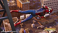 تریلر جدید لباس iron spider بازی spiderman ps4