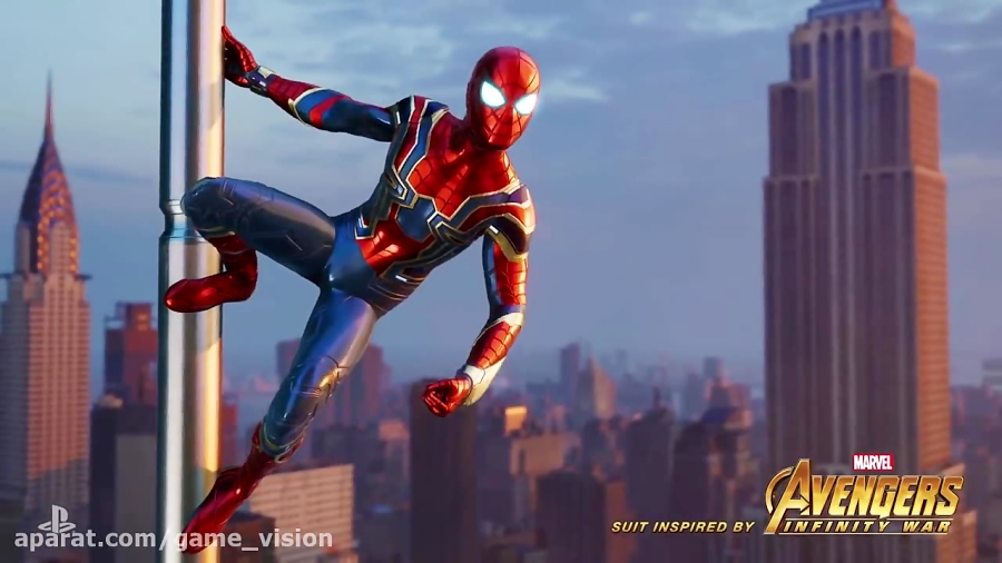 تریلر معرفی لباس Iron Spider بازی Spider - man